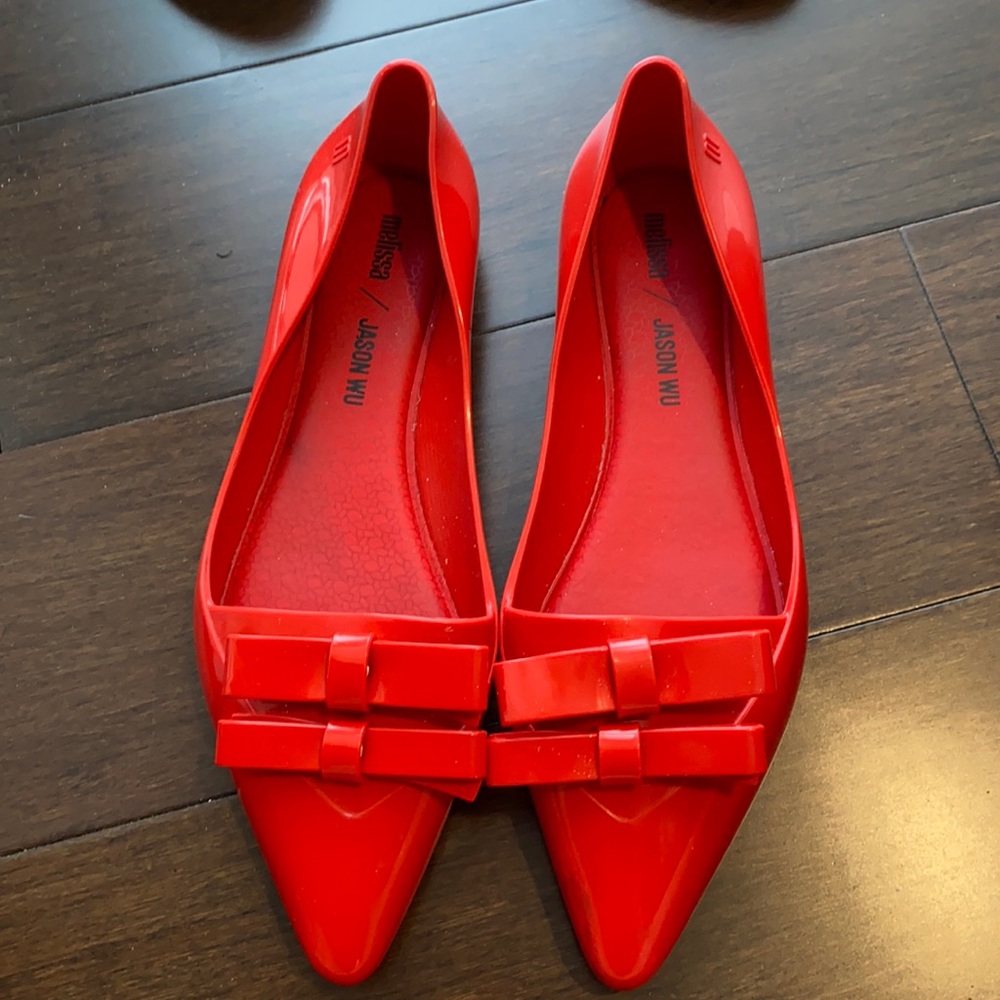 MELISSA JASON WU RED BOW FLATS